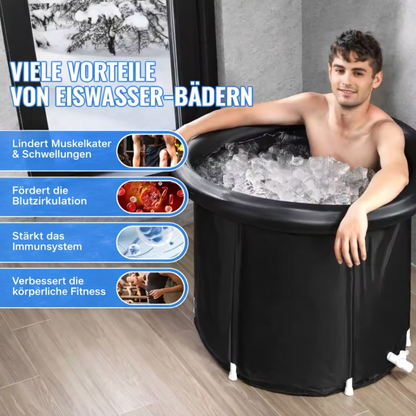 Premium Eisbad Tonne | Kältetherapie
