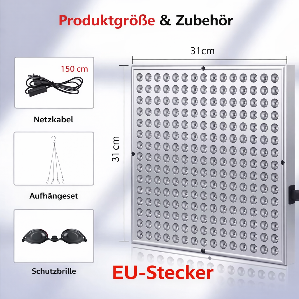 Rotlicht Theraphie-Panel | Rotlichtheraphie
