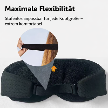 3D Schlafmaske mit integrierten Bluetooh-Kopfhörern | Smarte Schlafmaske
